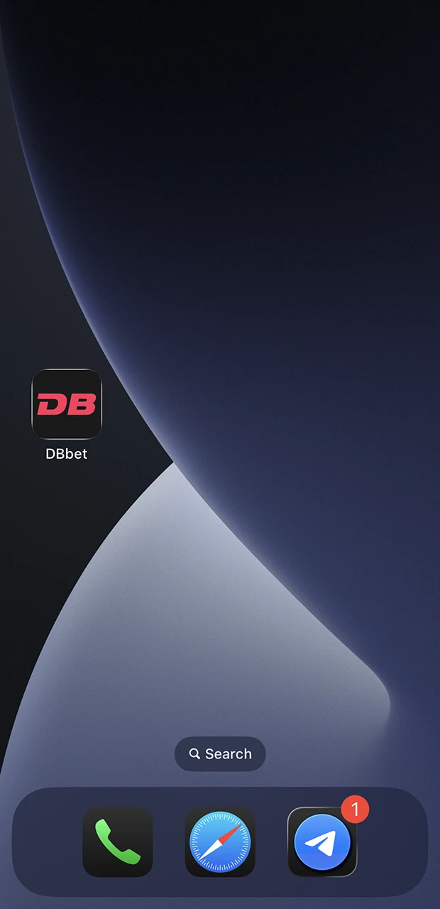 Open the DBbet app and start winning at games and betting.