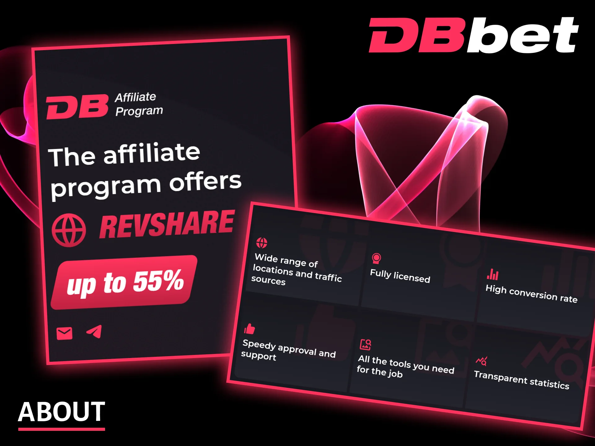 Find out more about the official DBbet affiliate program.