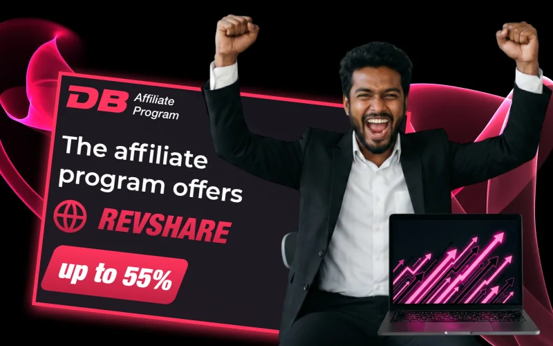 Start each month with a clean slate and no negative growth with the DBbet affiliate program.