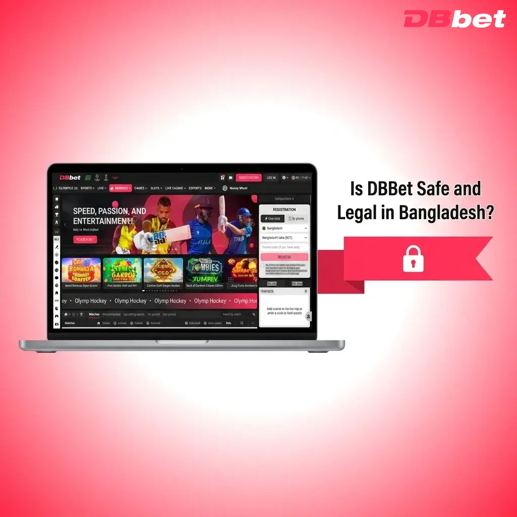 DBBet licensed by Curacao eGaming, SSL encryption protecting Bangladesh players' data and transactions securely
