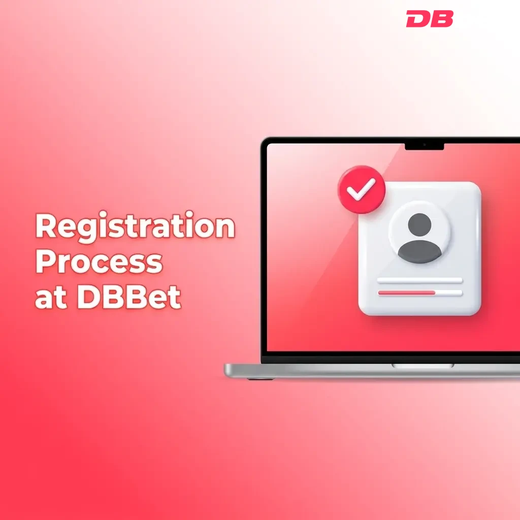 DBBet registration process steps showing sign-up form with email, phone, and social login options for Bangladesh players