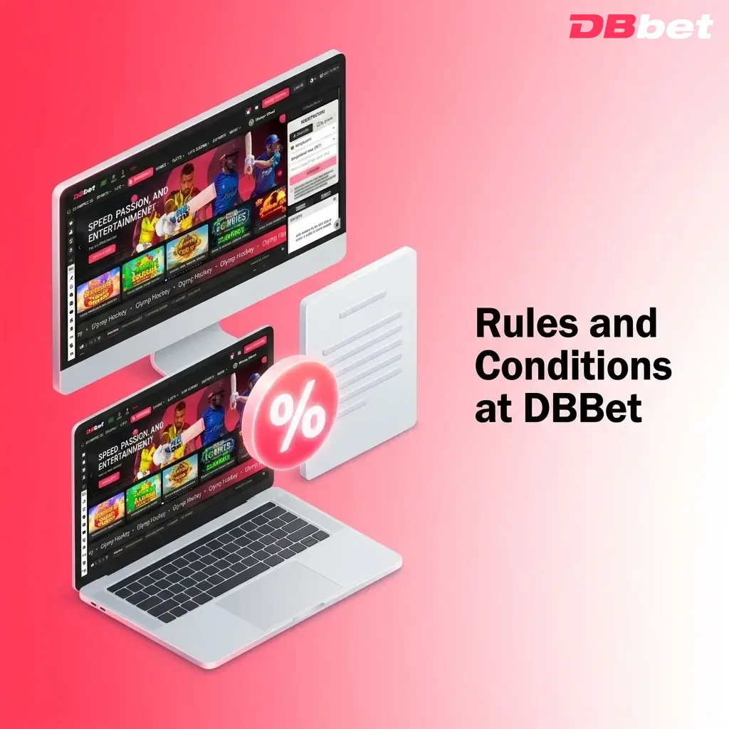 DBBet terms and conditions rules for Bangladesh players including age limit, account policy, and bonus requirements