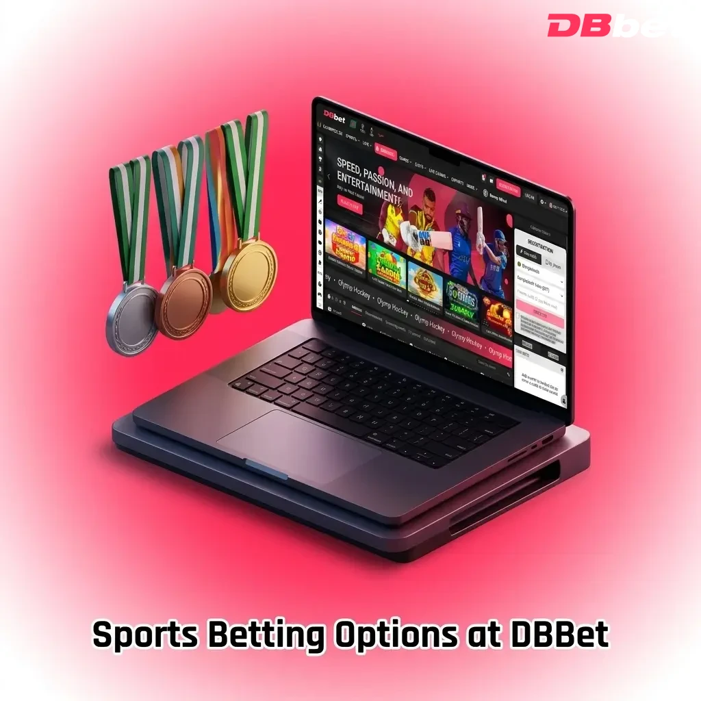 DBBet sports betting options covering cricket, football, kabaddi and tennis markets for Bangladesh players