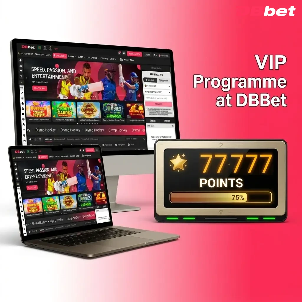 DBBet VIP loyalty programme tiers Bronze Silver Gold Platinum Diamond with exclusive rewards for Bangladesh players